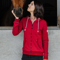 Felpa con zip Equithème Courtney