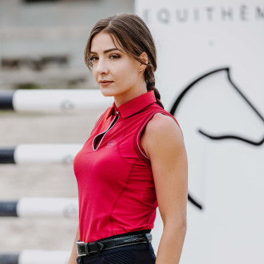 Polo Equithème Sarah senza maniche Polo Equithème Sarah senza maniche