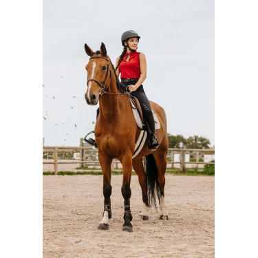 Polo Equithème Sarah senza maniche Polo Equithème Sarah senza maniche