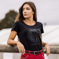 T-shirt Equithème Magali maniche corte