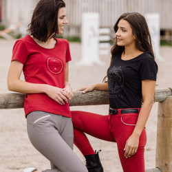 T-shirt Equithème Anna maniche corte