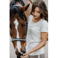 T-shirt Equithème Anna maniche corte Blu navy T-shirt Equithème Anna maniche corte Blu navy