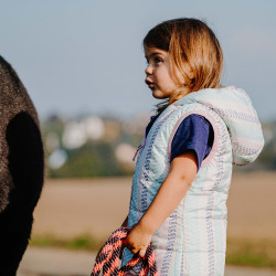 Giacca reversibile Equithème Mady Blu navy