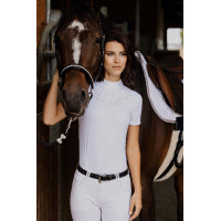 Polo Equithème London maniche corte Bianco