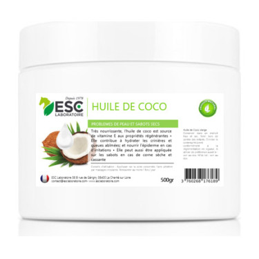 Huile de coco ESC Laboratoire Huile de coco ESC Laboratoire