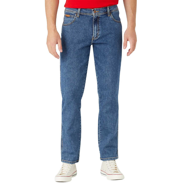 Jeans uomo Wrangler Texas stretch délavato Jeans uomo Wrangler Texas stretch délavato