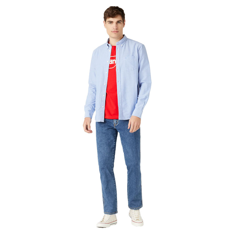 Jeans uomo Wrangler Texas stretch délavato Jeans uomo Wrangler Texas stretch délavato