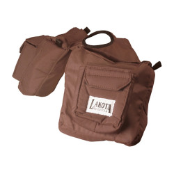 Borsa anteriore imbottita in nylon deluxe Lakota Marrone Borsa anteriore imbottita in nylon deluxe Lakota Marrone