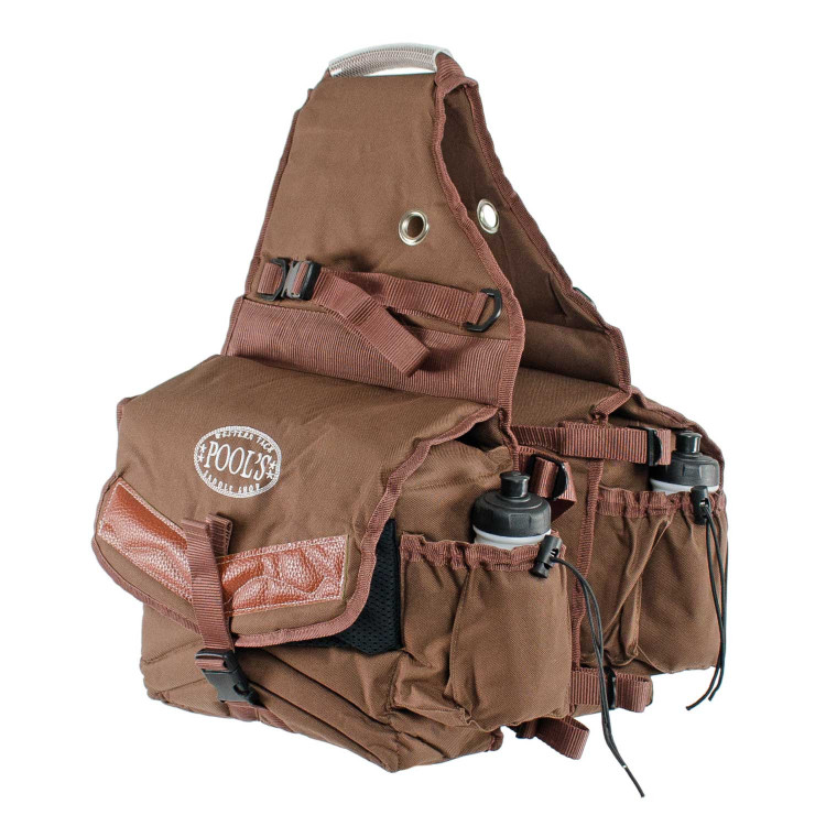 Borsa da sella posteriore imbottita 2 tasche Pool's Borsa da sella posteriore imbottita 2 tasche Pool's