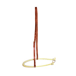 Noseband Pool's 555 in cuoio con rawhide