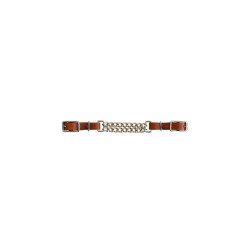 Bracciale in cuoio Lakota con doppia catena Bracciale in cuoio Lakota con doppia catena