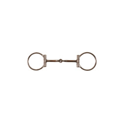 Mors western in acciaio inossidabile D Pool con inserti in rame