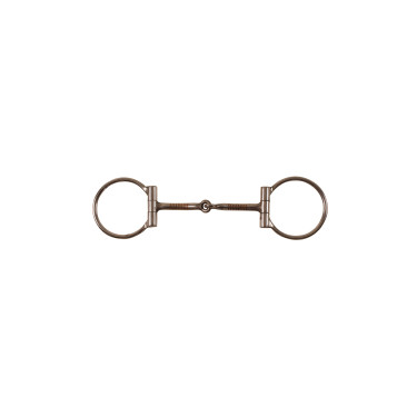 Mors western in acciaio inossidabile D Pool con inserti in rame