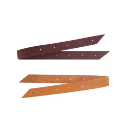 Sanglon in cuoio corto Lakota Off billet per sella western