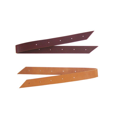 Sanglon in cuoio corto Lakota Off billet per sella western Sanglon in cuoio corto Lakota Off billet per sella western