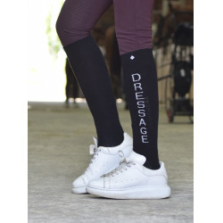 Calze Equithème Dressage Nero / bianco Calze Equithème Dressage Nero / bianco