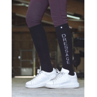 Calze Equithème Dressage Nero / bianco Calze Equithème Dressage Nero / bianco