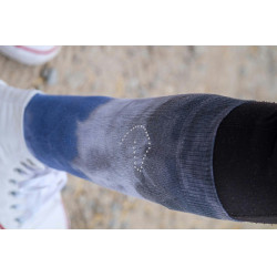 Calze Equithème Havana Marina / grigio Blu Calze Equithème Havana Marina / grigio Blu
