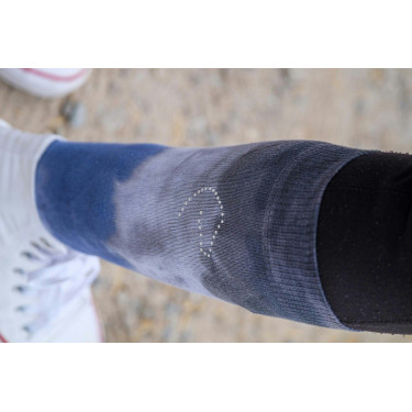 Calze Equithème Havana Marina / grigio Blu Calze Equithème Havana Marina / grigio Blu