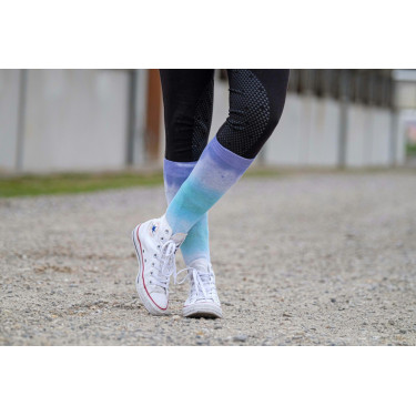 Calze Equithème Havana Marina / grigio Blu Calze Equithème Havana Marina / grigio Blu