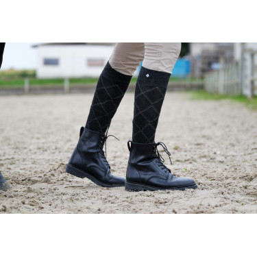 Calzini Equithème Roman Nero Calzini Equithème Roman Nero