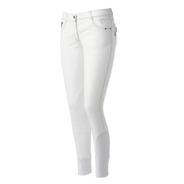 Jean donna Equithème Texas Bianco Jean donna Equithème Texas Bianco