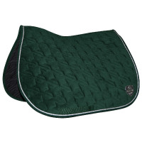 Tappeto Flags & Cup Teddy in velluto Verde foresta