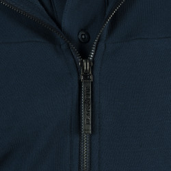 Felpa con zip da uomo Mako Flags & Cup Blu navy