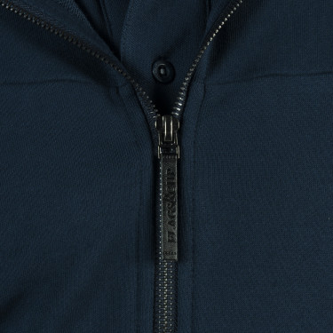 Felpa con zip da uomo Mako Flags & Cup Blu navy