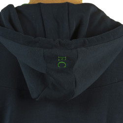 Felpa con zip da uomo Mako Flags & Cup Blu navy