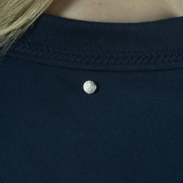 Polo donna Kalamata Flags & Cup Blu navy