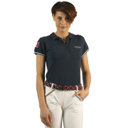 Polo donna France Collection Flags & Cup