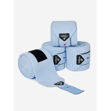 Fasce da polo LeMieux Luxury Nebbia Blu