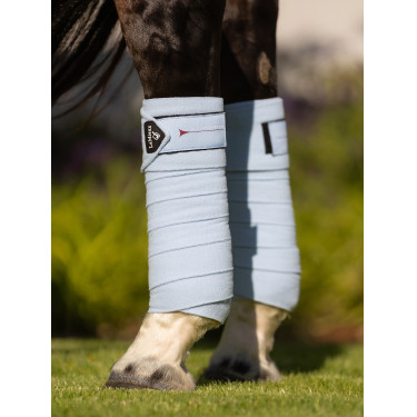 Fasce da polo LeMieux Luxury Nebbia Blu