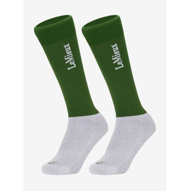 Calze da concorso LeMieux 2 paia Verde cacciatore