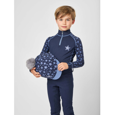 Mini Toque LeMieux per casco Indaco Blu Mini Toque LeMieux per casco Indaco Blu