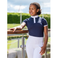Camicia da gara LeMieux Young Rider Belle Bianco Camicia da gara LeMieux Young Rider Belle Bianco