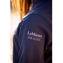 Giacca softshell LeMieux Elite Young Rider Blu navy