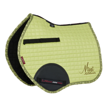 Sottosella Mini LeMieux Suede Jump Square Kiwi Kaki