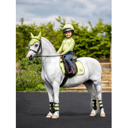 Sottosella Mini LeMieux Suede Jump Square Kiwi Kaki