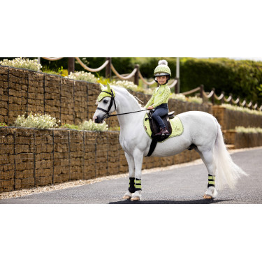 Sottosella Mini LeMieux Suede Jump Square Kiwi Kaki