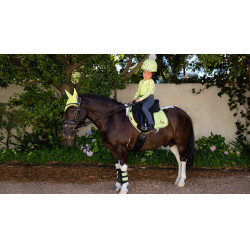 Sottosella Mini LeMieux Suede Jump Square Kiwi Kaki